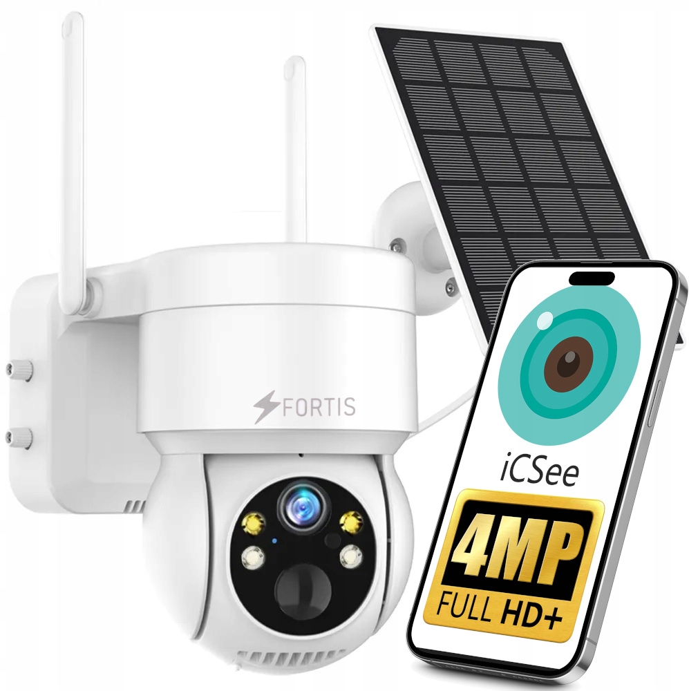 Vonkajšia IP kamera Fortis SE-CAM 4.0 Solar